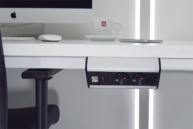 Under desk