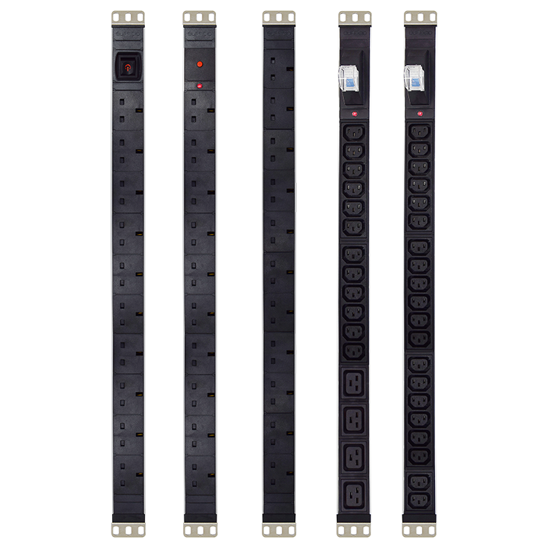 UK – Power Distribution Unit – 0U – Vertical Mount